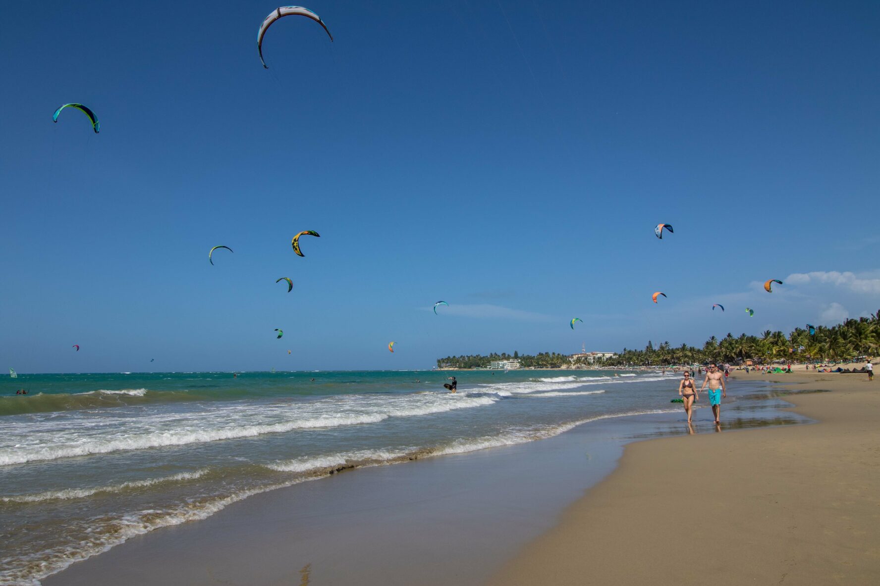 Kiteboarding in Cabarete