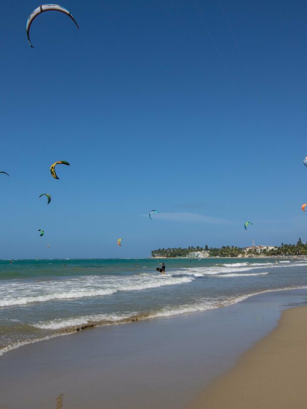 Kiteboarding in Cabarete