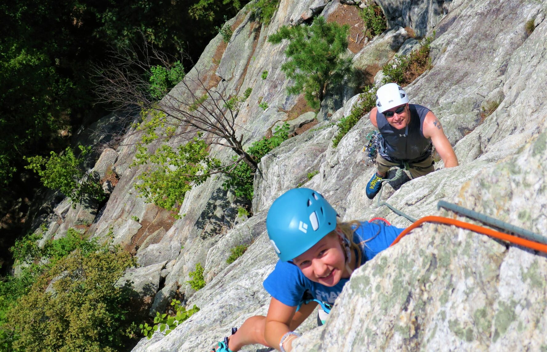 Family Climbing Adirondacks Lake Placid Eastern Mountain Sports School