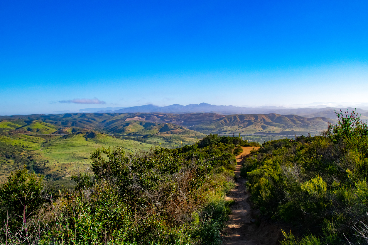 Rock Climbing in Mission Trails Regional Park, San Diego