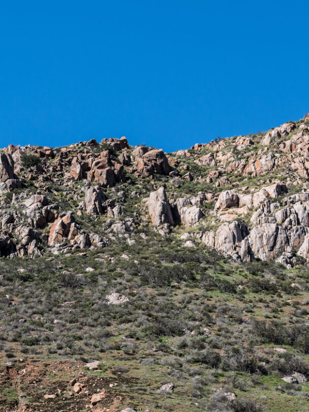 Rock Climbing in Mission Trails Regional Park, San Diego