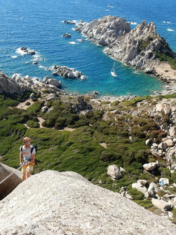 Rock Climbing and Sailing in Sardinia.