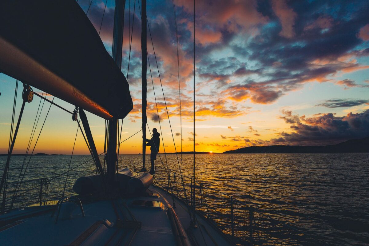 Sailing in Sardinia