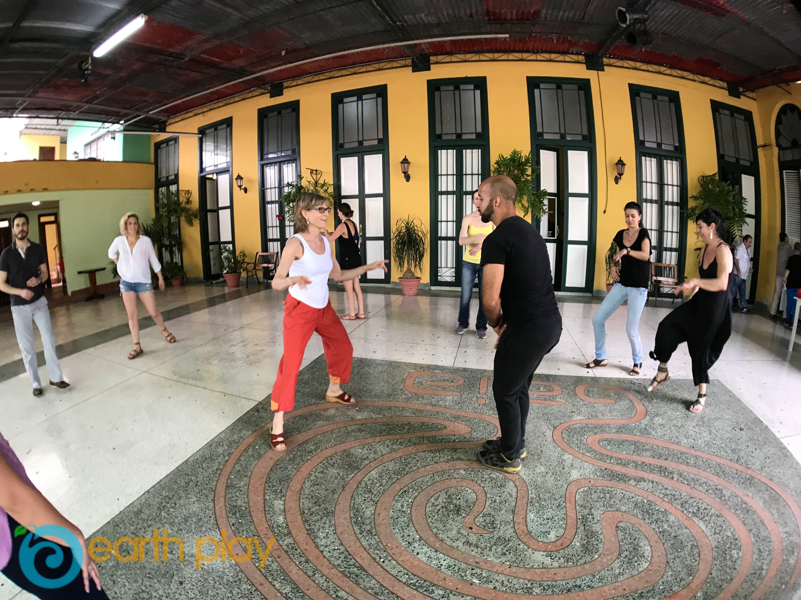 Group Fun during Cuba Retreat