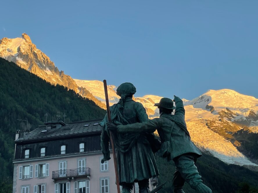 Mont Blanc Rock Climbing