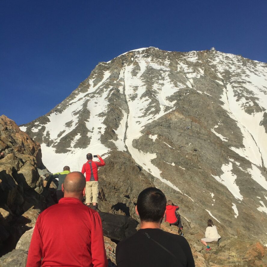 Mont Blanc Rock Climbing