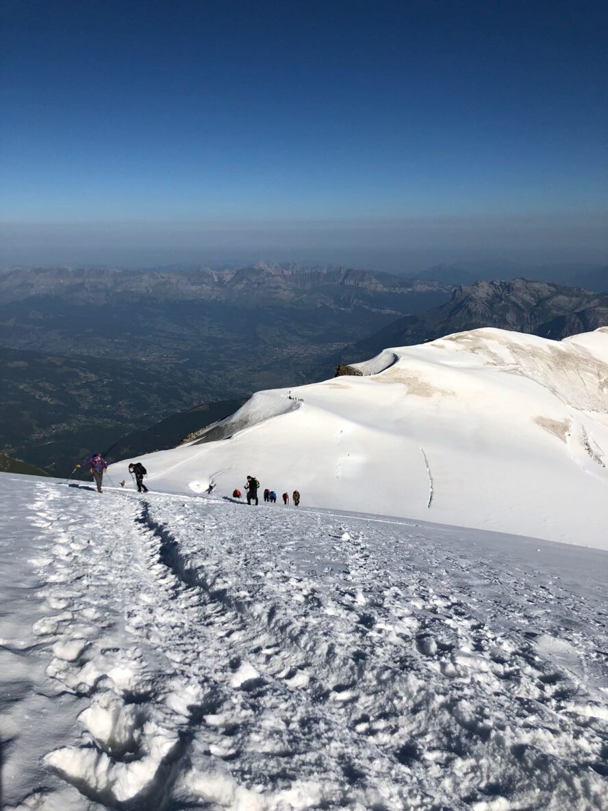 Mont Blanc Rock Climbing