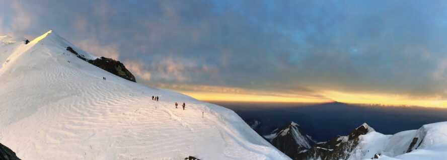 Mont Blanc Rock Climbing