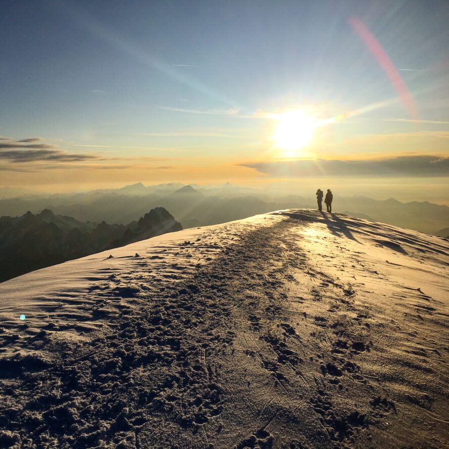 Mont Blanc Rock Climbing