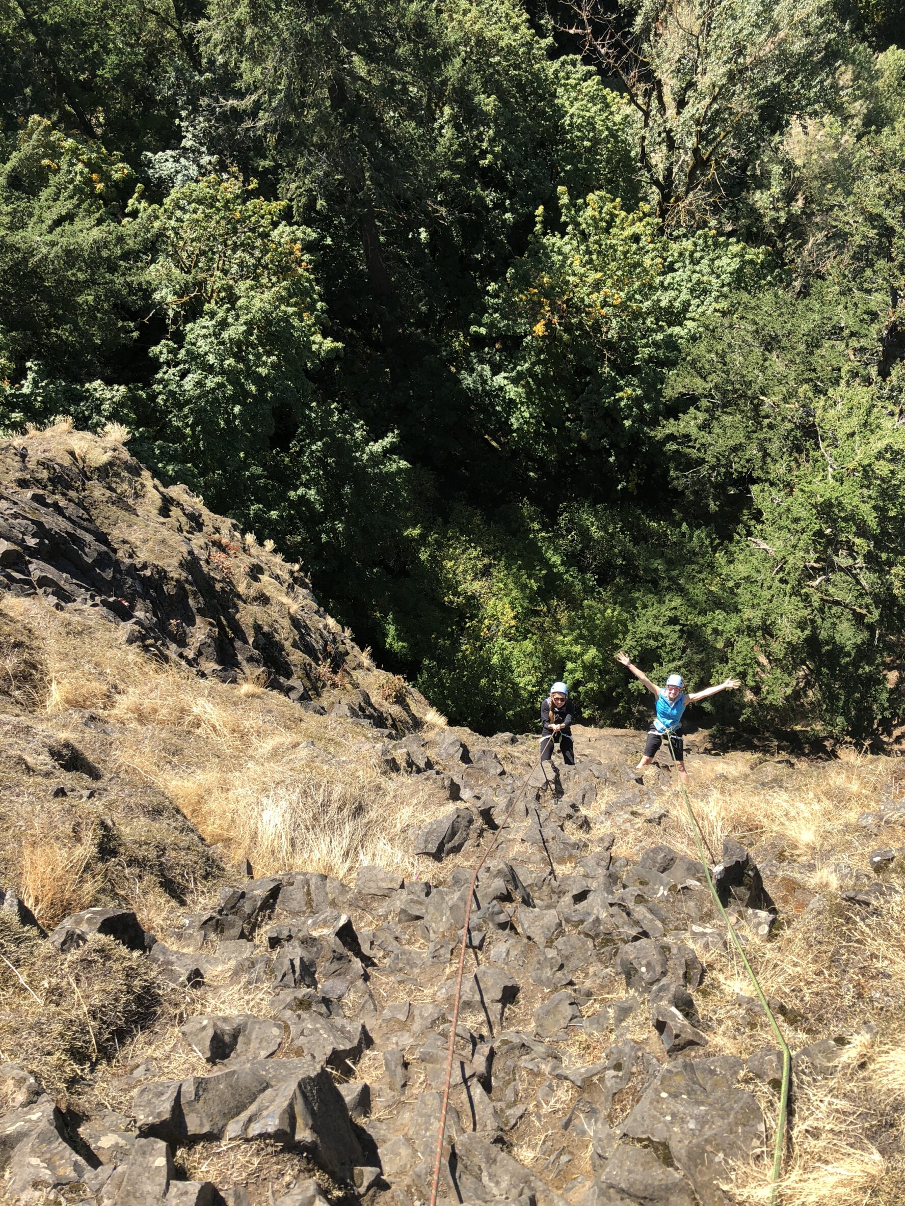 Rock Climbing in Rooster Rock State Park
