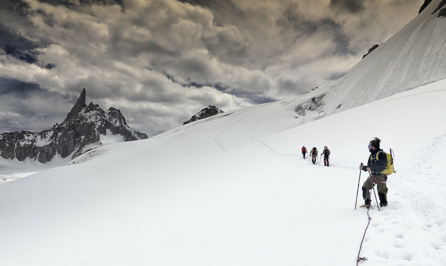 Mont Blanc Rock Climbing