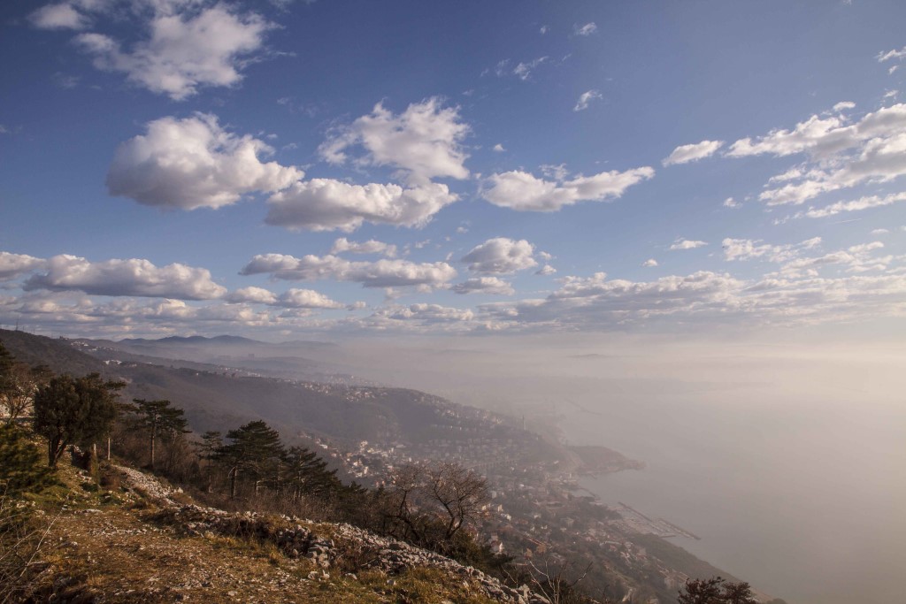 Panoramic view of Trieste