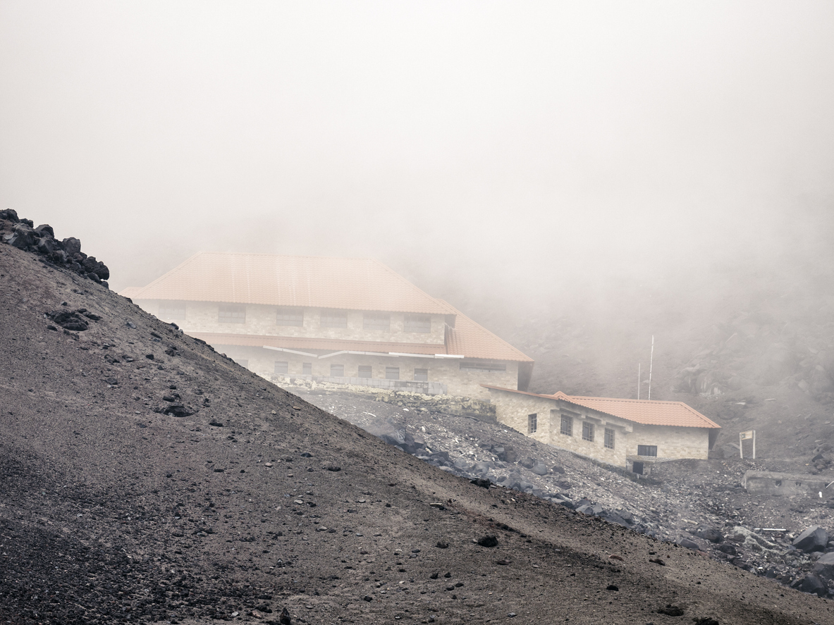 Jose Rivas Refuge - the most popular and frequented refuge in Ecuador, located on the northern flanks of Cotopaxi Volcano at 4800 m