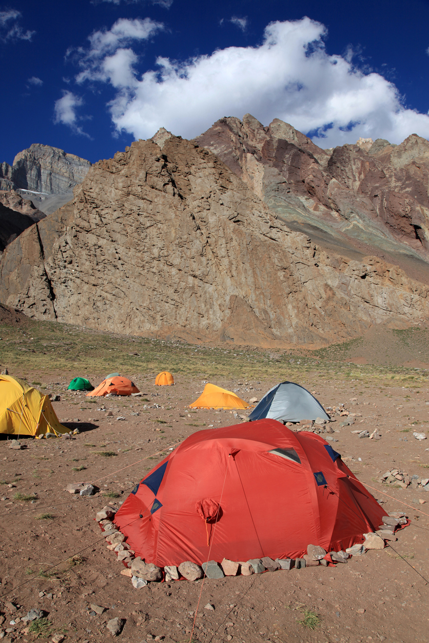 Aconcagua Base Camp, Confluencia, Argentina