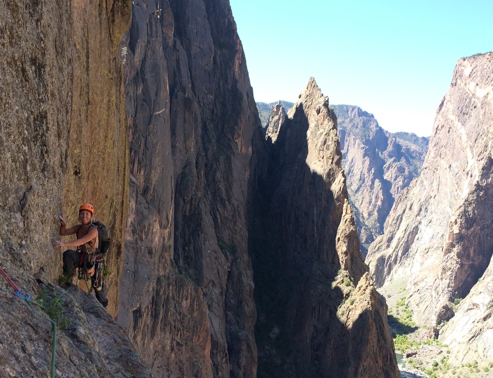 Rock Climbing at the Black Canyon