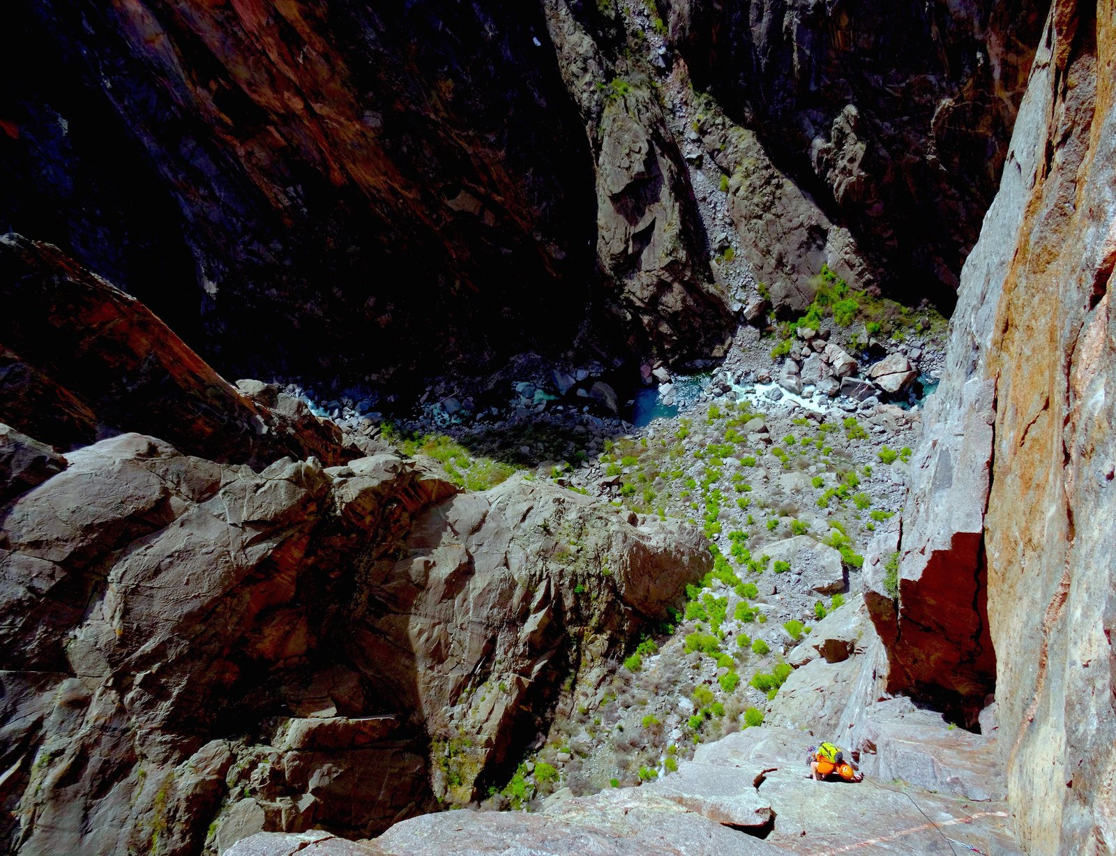 Rock Climbing at the Black Canyon