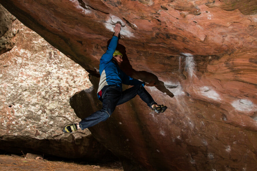 Albarracin rock climbing