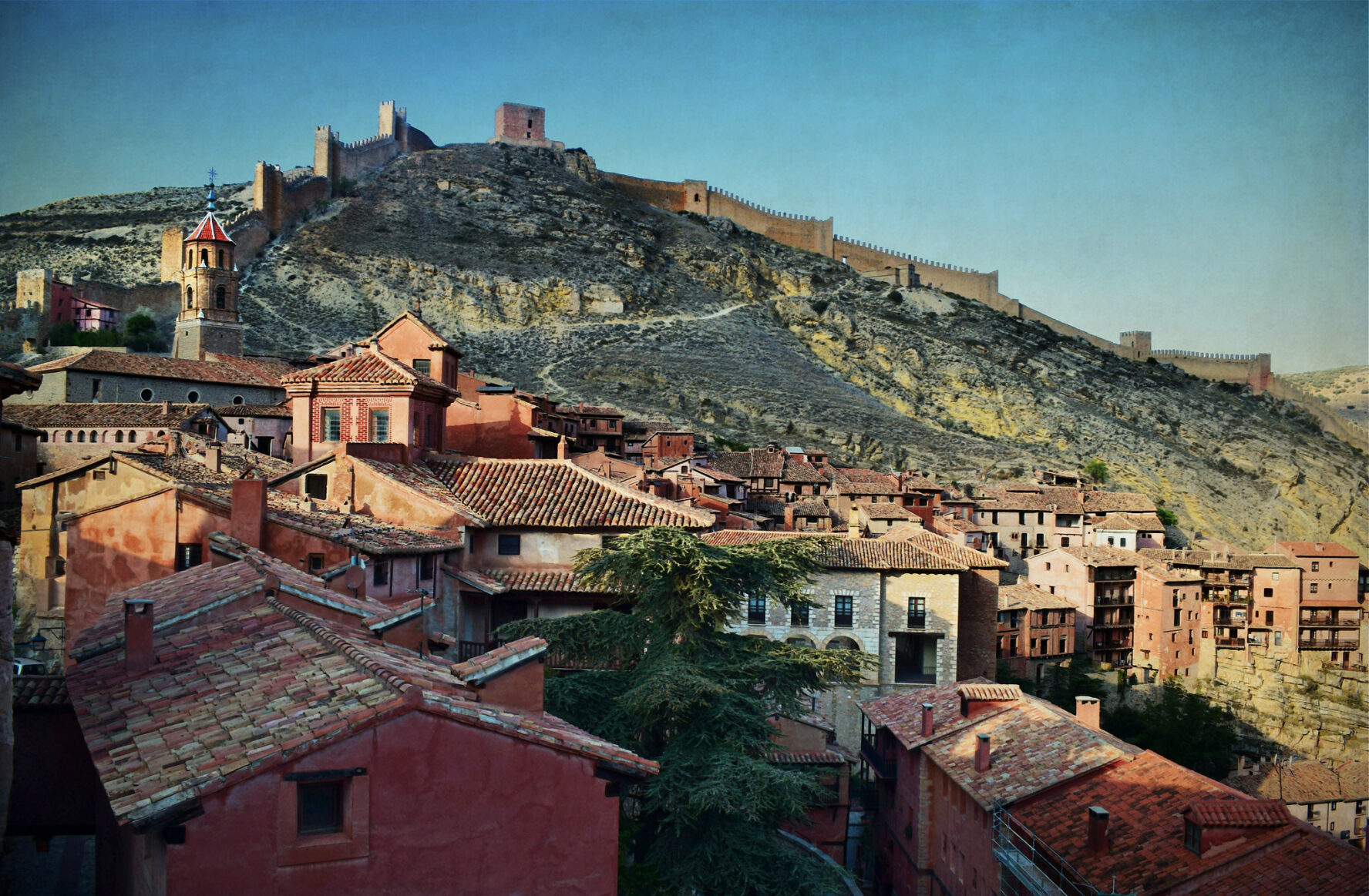 Albarracin rock climbing