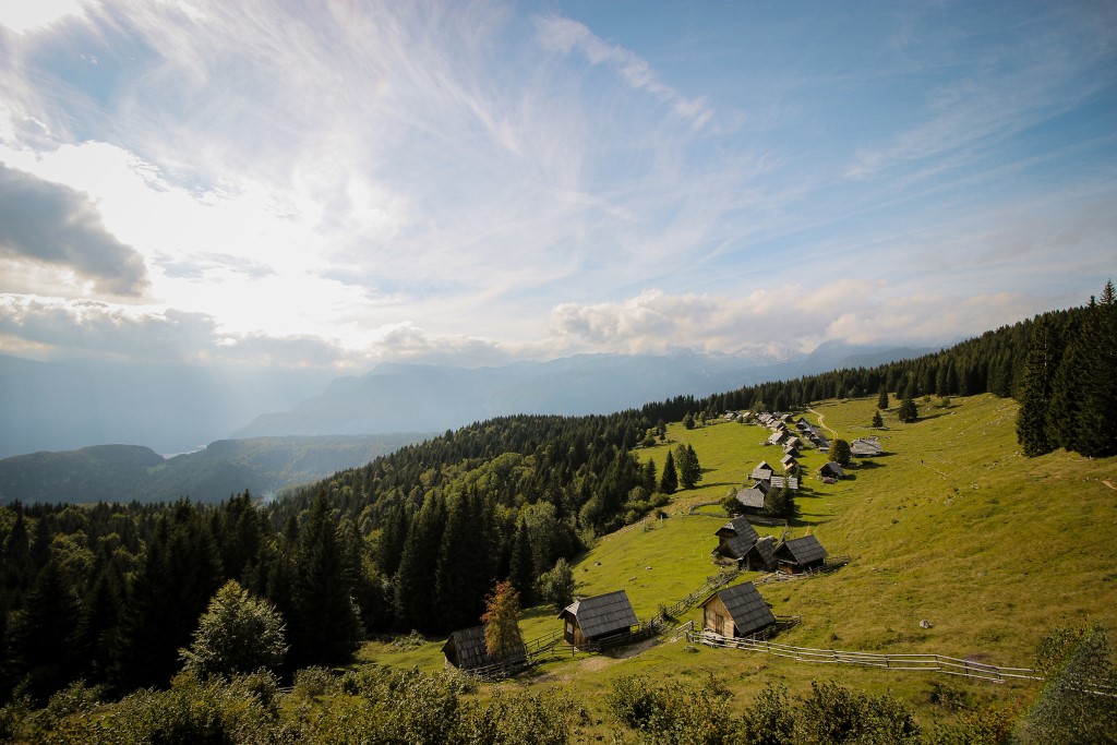 Mountain Zajamniki, part of the Triglav National Park