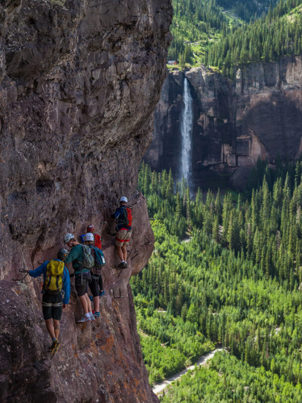Via Ferrata in Telluride, Colorado
