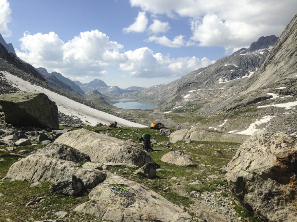 Hiking and Climbing in Wind River Range