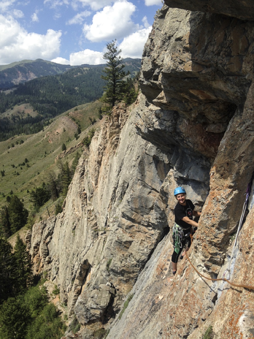 Cliffs in the Wind River Range