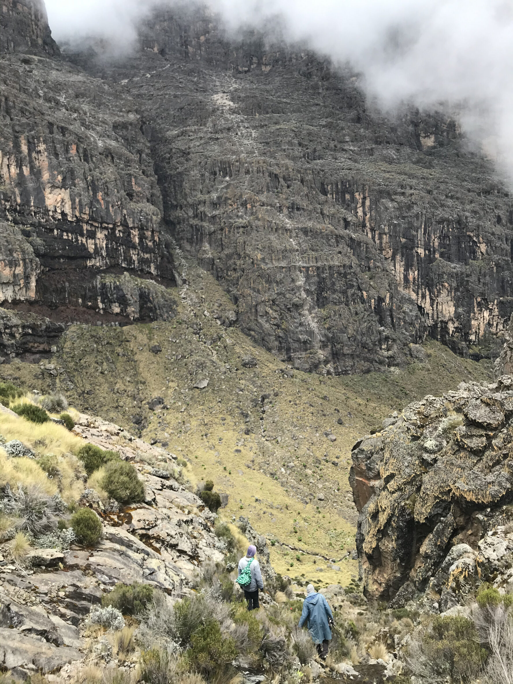 Spectacular mountains in Kenya