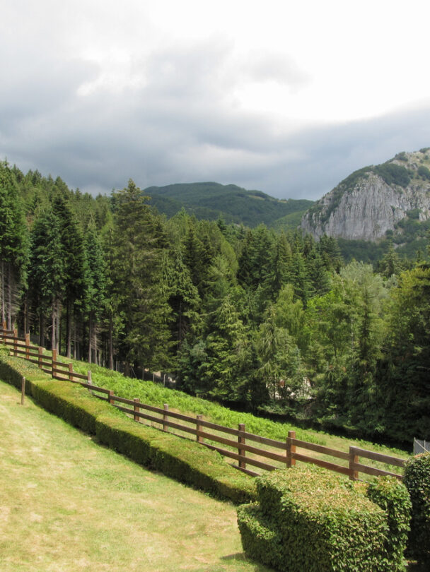 Lake in Orecchiella natural park in Garfagnana.Tuscany, Italy.