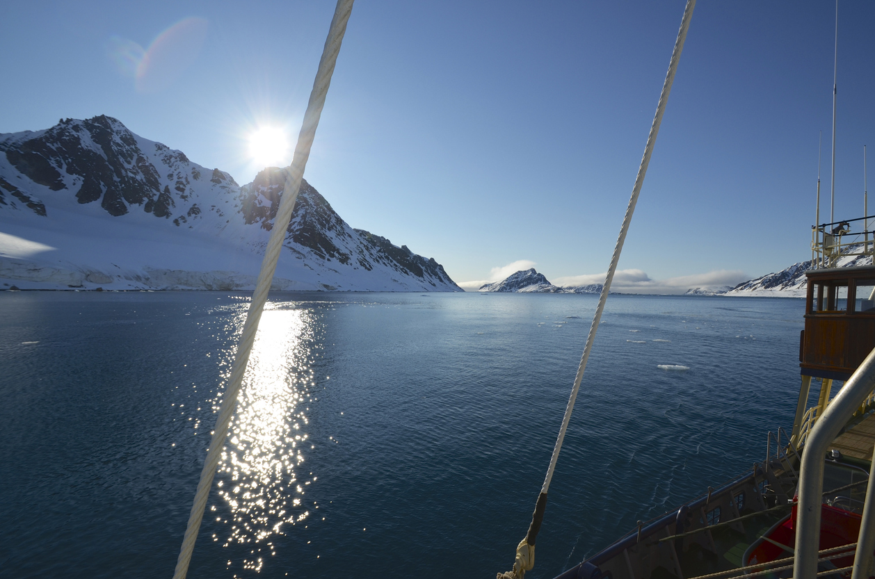 A beautiful summers day at Svalbard