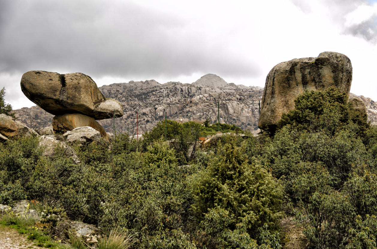 El Yelmo from the Manzanares