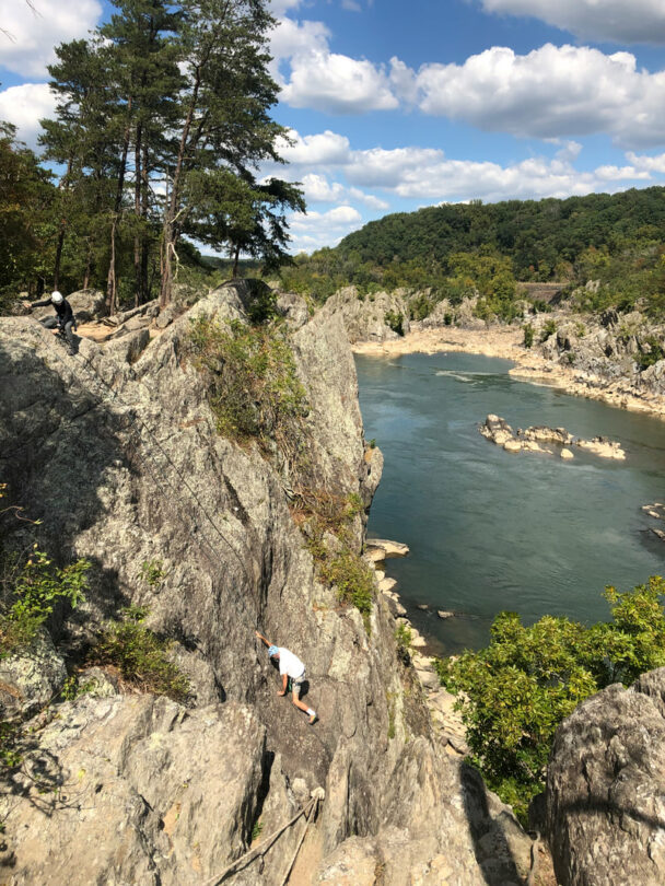 Rock Climbing in Great Falls, VA