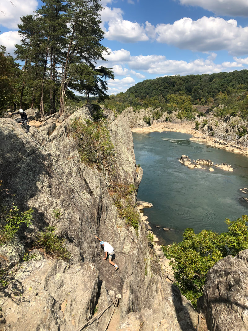 Rock Climbing in Great Falls, VA
