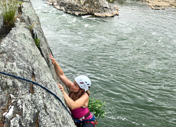 Rock Climbing in Great Falls, VA