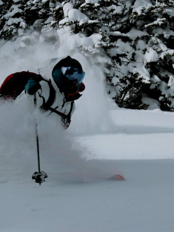 A group of AIARE participants getting some hands-on experience