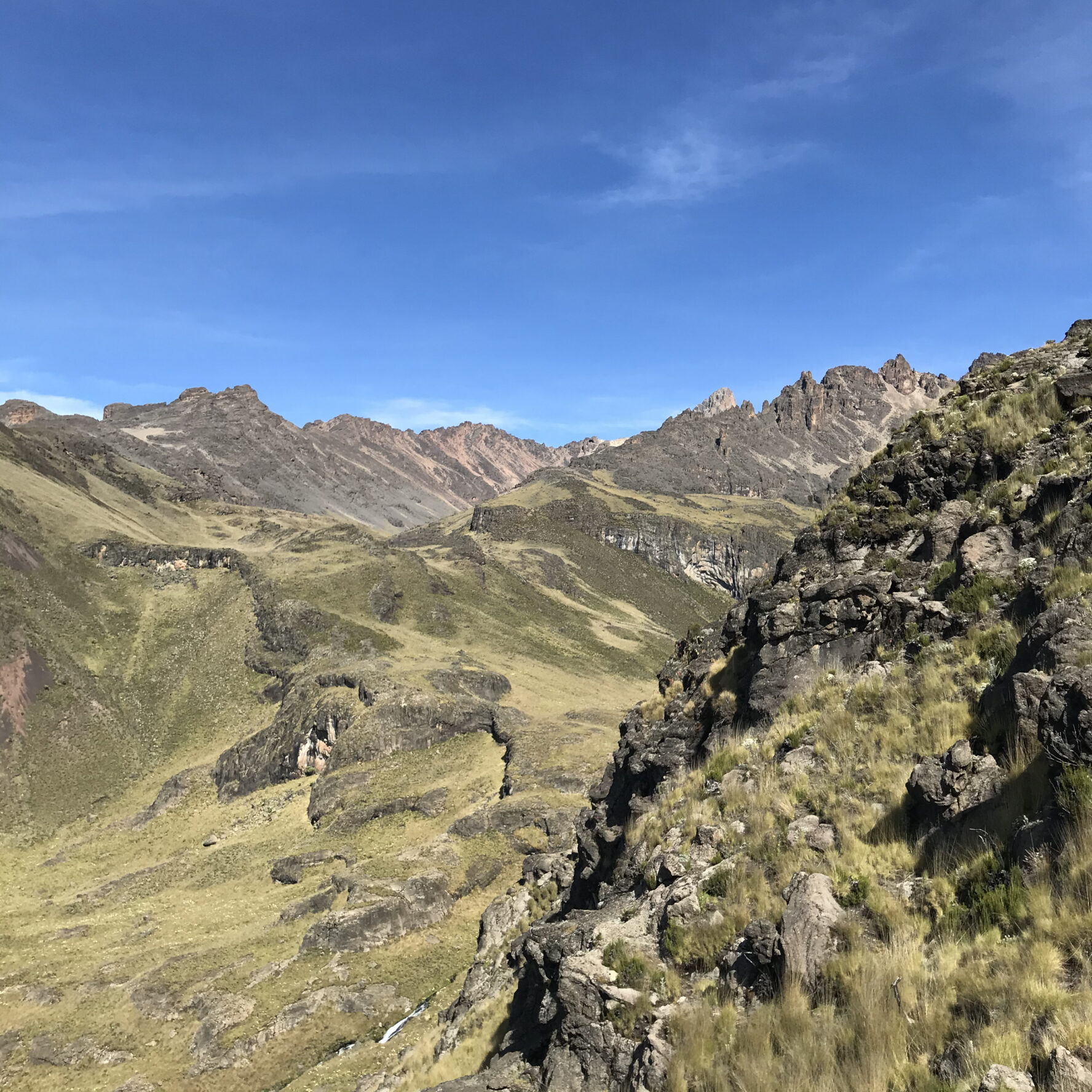 Views overlooking the mountains