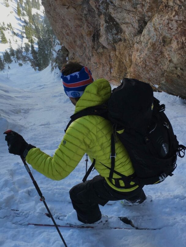 A group of AIARE participants getting some hands-on experience