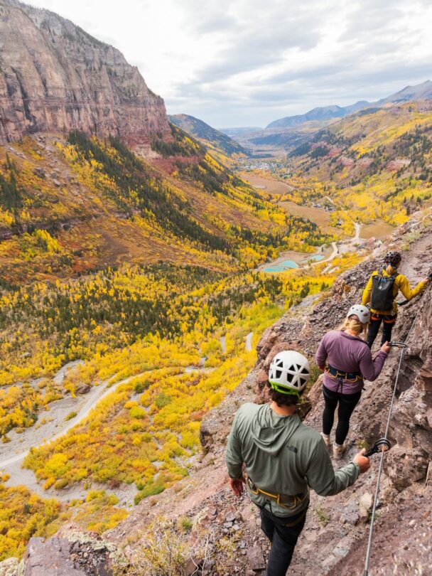 Via Ferrata in Telluride, Colorado