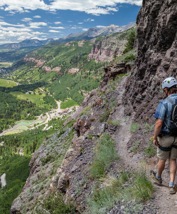 Via Ferrata in Telluride, Colorado
