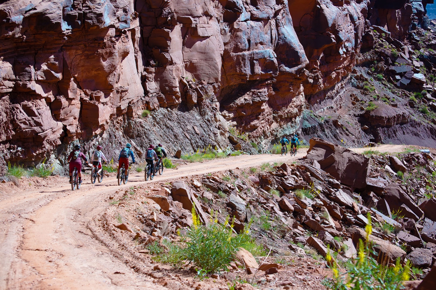 The Amasa Back trail is one of the most classic and recognizable MTB rides in all of Moab.