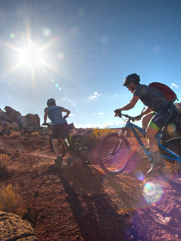 Mountain Biking in Amasa Back/Ahab