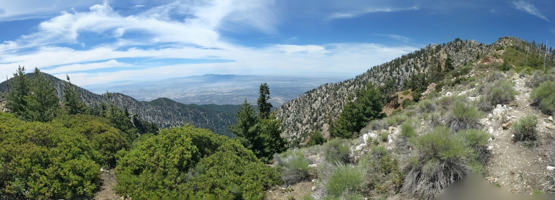 The hike to Ontario Peak follows an undulating ridge with many false summits. It’s one of my favorite Southern California mountains