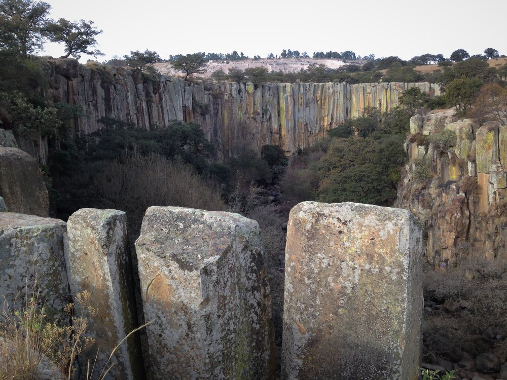 The trifold is an interesting part of Aculco attracting visitors and climbers year after year.