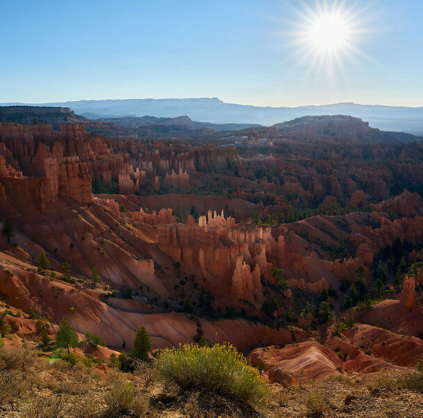 Guided mountain biking on Bryce Canyon