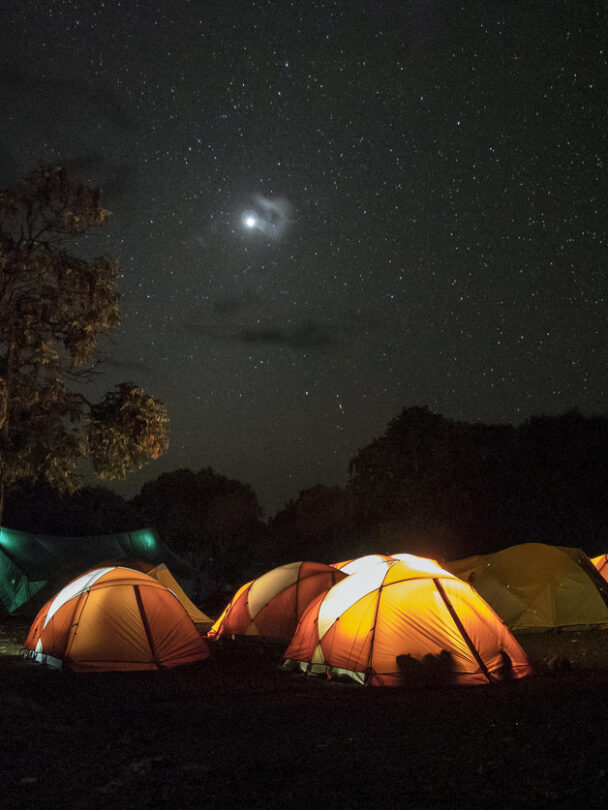 Climbing Kilimanjaro via the Machame Route.
