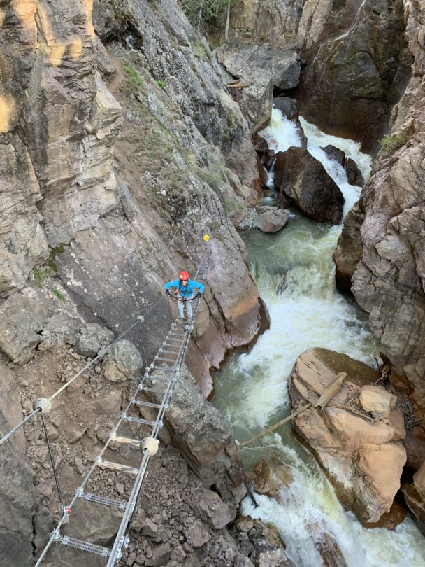 Climb Via Ferrata in Ouray, Colorado