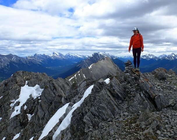 Hiking on Sulphur Mountain