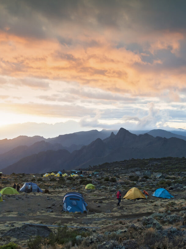 Climbing Kilimanjaro via the Lemosho Route.