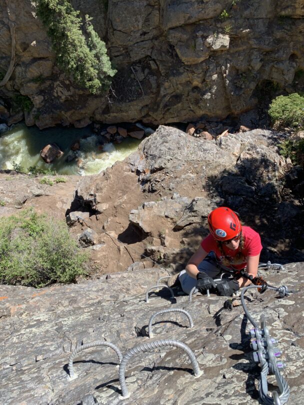 Climb Via Ferrata in Ouray, Colorado