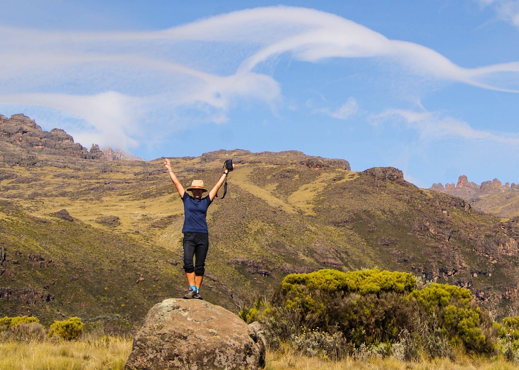 Guided Hiking Trip on the Chogoria Route, Kenya