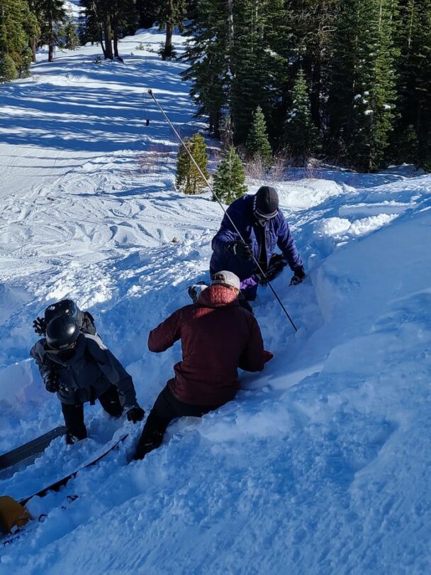 AIARE Avalanche Rescue Course in Lake Tahoe